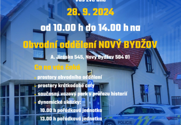 Den otevřených dveří - Policie Nový Bydžov