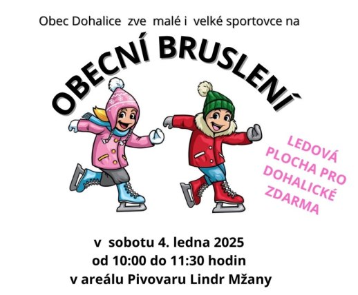 Obecní bruslení