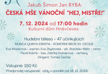 Koncert Česká mše vánoční