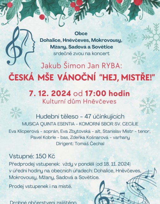 Koncert Česká mše vánoční